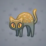 Scared Cat #17537 Scared Cat #17537
