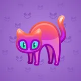 Scared Cat #17550 Scared Cat #17550