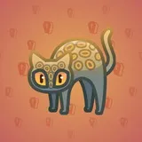 Scared Cat #17597 Scared Cat #17597