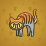 Scared Cat #17695 Scared Cat #17695