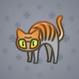Scared Cat #17696 Scared Cat #17696
