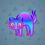 Scared Cat #17700 Scared Cat #17700