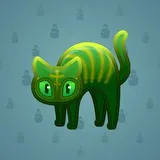 Scared Cat #1772 Scared Cat #1772