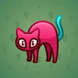 Scared Cat #17720 Scared Cat #17720