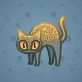 Scared Cat #17746 Scared Cat #17746