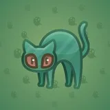Scared Cat #17768 Scared Cat #17768