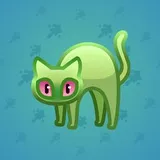 Scared Cat #17791 Scared Cat #17791