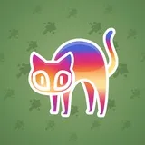 Scared Cat #1800 Scared Cat #1800