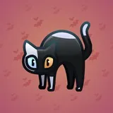 Scared Cat #1807 Scared Cat #1807
