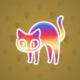 Scared Cat #1837 Scared Cat #1837