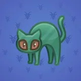 Scared Cat #1860 Scared Cat #1860