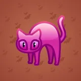Scared Cat #1877 Scared Cat #1877