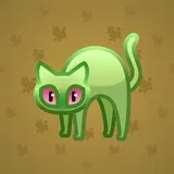 Scared Cat #1902 Scared Cat #1902