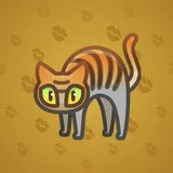 Scared Cat #1921 Scared Cat #1921
