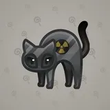Scared Cat #1990 Scared Cat #1990
