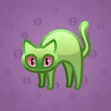 Scared Cat #2003 Scared Cat #2003
