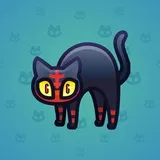 Scared Cat #2039 Scared Cat #2039