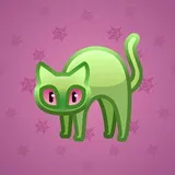 Scared Cat #2057 Scared Cat #2057