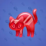 Scared Cat #2077 Scared Cat #2077