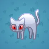 Scared Cat #2110 Scared Cat #2110