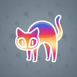 Scared Cat #2121 Scared Cat #2121