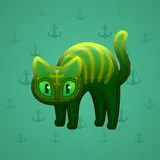 Scared Cat #2255 Scared Cat #2255