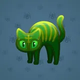 Scared Cat #2268 Scared Cat #2268