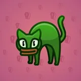 Scared Cat #2307 Scared Cat #2307