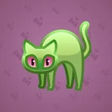 Scared Cat #2404 Scared Cat #2404