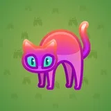 Scared Cat #2459 Scared Cat #2459