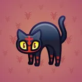Scared Cat #2502 Scared Cat #2502
