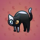 Scared Cat #2516 Scared Cat #2516