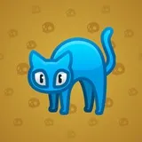 Scared Cat #2543 Scared Cat #2543