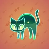Scared Cat #2566 Scared Cat #2566