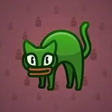 Scared Cat #2572 Scared Cat #2572