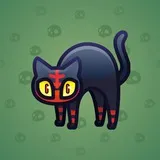 Scared Cat #2583 Scared Cat #2583