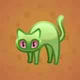 Scared Cat #2772 Scared Cat #2772