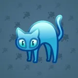 Scared Cat #2902 Scared Cat #2902