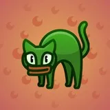 Scared Cat #2908 Scared Cat #2908