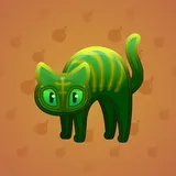 Scared Cat #2910 Scared Cat #2910