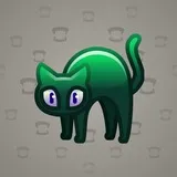 Scared Cat #2947 Scared Cat #2947