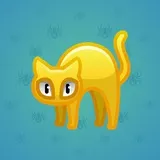 Scared Cat #2964 Scared Cat #2964