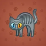 Scared Cat #2999 Scared Cat #2999