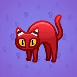 Scared Cat #3010 Scared Cat #3010