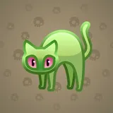Scared Cat #3052 Scared Cat #3052