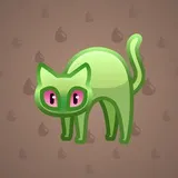 Scared Cat #3059 Scared Cat #3059