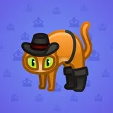 Scared Cat #3123 Scared Cat #3123