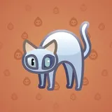 Scared Cat #3124 Scared Cat #3124
