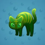 Scared Cat #3144 Scared Cat #3144