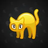 Scared Cat #3190 Scared Cat #3190